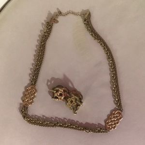 Necklace and bracelet duo